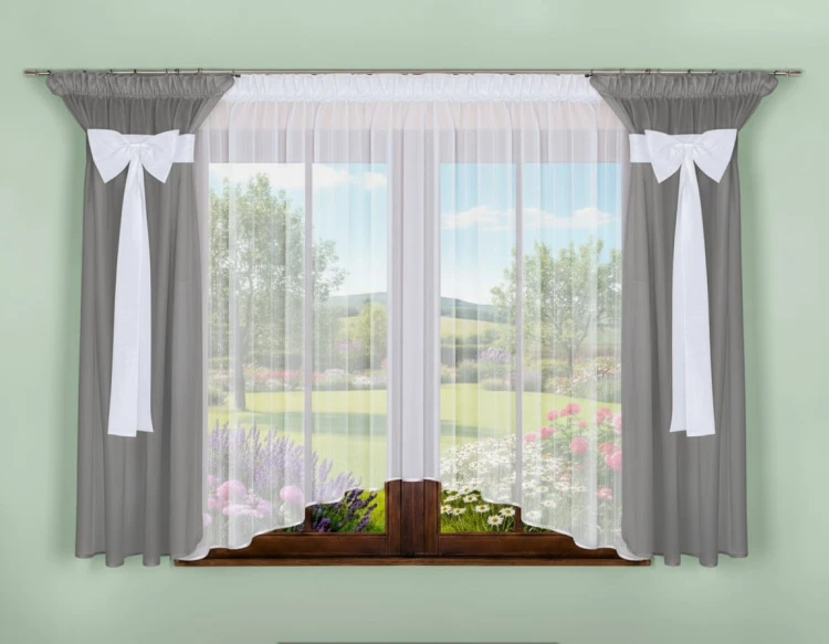 Komplet zasłon z kokardami + firana w łuk 300x160cm.jpeg