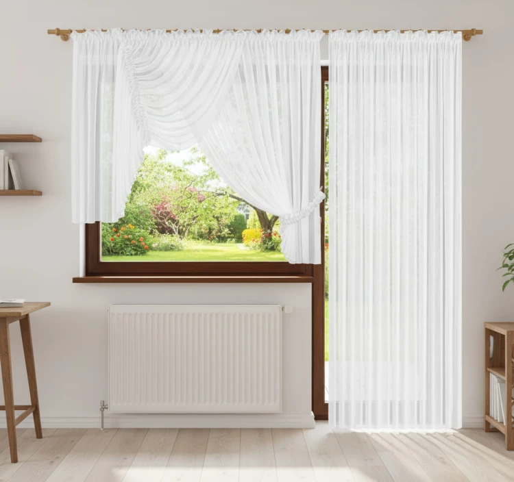 M104 - Firany na okno balkonowe nowoczesne 400 x 160 cm, 200 x 250 cm .jpeg